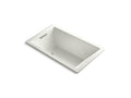 KOHLER K-1849-VB-NY Underscore 60" X 36" Drop-In Vibracoustic Bath In Dune