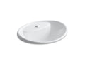 KOHLER K-2839-1-0 Tides Drop-in sink with single faucet hole