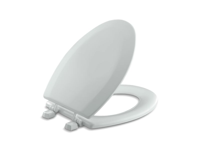 KOHLER K-4712-T-95 Triko elongated toilet seat with plastic hinges