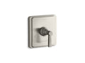 KOHLER Pinstripe K-T13173-4B-BN Vibrant Brushed Nickel MasterShower temperature control valve trim with Lever handle