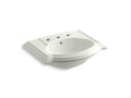 KOHLER K-2287-8-NY Devonshire Bathroom sink with 8" widespread faucet holes