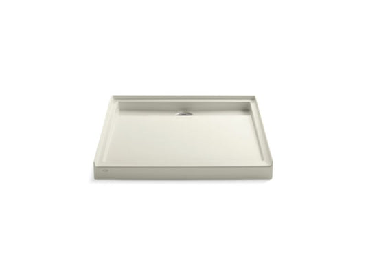 KOHLER K-9997-96 Groove 42" x 42" single-threshold rear center drain shower base