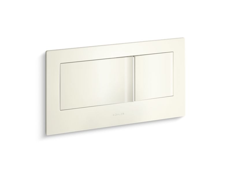 KOHLER K-6298-96 Veil Flush actuator plate for 2"x6" in-wall tank and carrier system