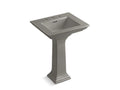 KOHLER K-2344-8-K4 Memoirs Stately 24" Pedestal bathroom sink with 8" widespread faucet holes