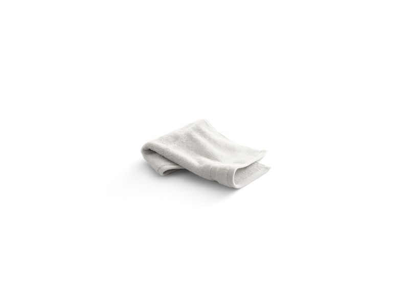 KOHLER K-31509-TE-NY Turkish Bath Linens washcloth with Terry weave, 13" x 13"