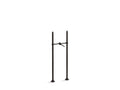 KOHLER Antique K-127-2BZ Oil-Rubbed Bronze Riser tubes and cross connection, 26" long