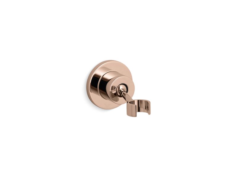 KOHLER K-975-RGD Stillness Adjustable Wall-Mount Holder In Vibrant Rose Gold