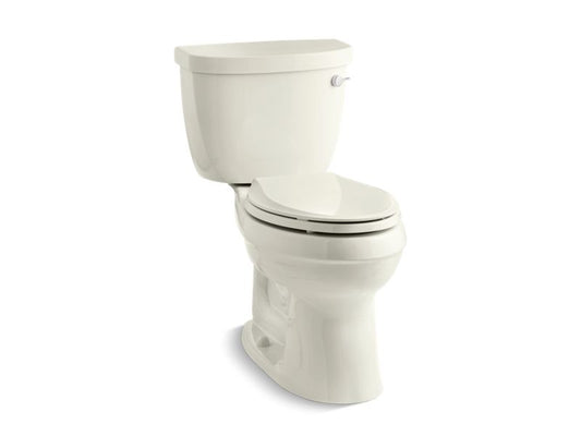 KOHLER K-3589-TR-96 Cimarron Comfort Height two-piece elongated 1.6 gpf toilet with tank cover locks