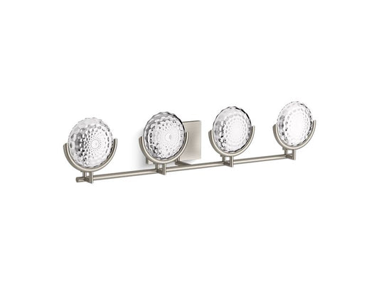 KOHLER K-29378-SC04B-BNL Brushed Nickel Arendela Four-light sconce