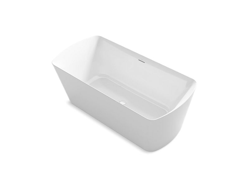 KOHLER K-26080-0 White Irvine 67" x 31-1/2" freestanding bath