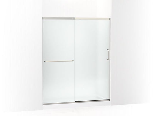 KOHLER K-707608-6D3-MX Matte Nickel Elate Sliding shower door, 70-1/2" H x 56-1/4 - 59-5/8" W, with 1/4" thick Frosted glass