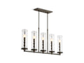 KOHLER K-23346-CH05-BZL Damask Five-light linear chandelier