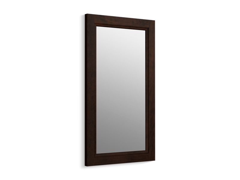 KOHLER K-99665-1WB Claret Suede Damask Framed mirror