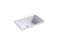 KOHLER K-5708-GRL Iron/Tones 27" x 18-3/4" x 9-5/8" Top-mount/undermount single-bowl kitchen sink