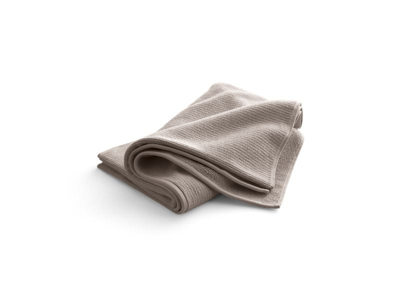 KOHLER K-31507-TX-TRF Turkish Bath Linens bath towel with Textured weave, 30" x 58"