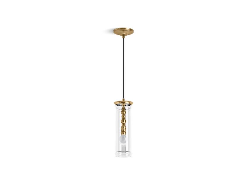 KOHLER K-23339-PE01-BGL Moderne Brushed Gold Damask One-light pendant