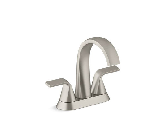 KOHLER K-R30578-4D-BN Cursiva Centerset bathroom sink faucet