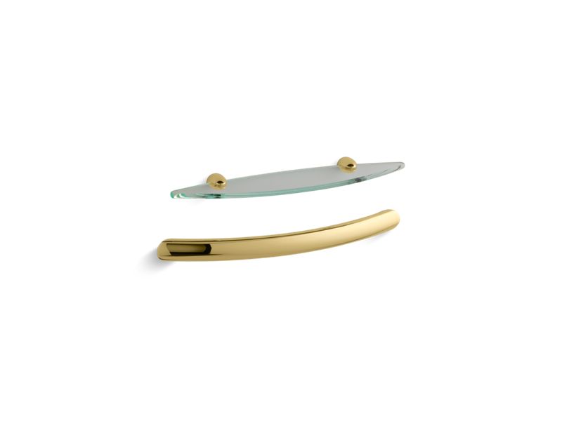 KOHLER K-9459-PB Sonata Accessory kit (grab bar and shelf kit)