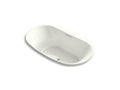 KOHLER K-5718-GHVB-NY Underscore 71-1/2" X 41-1/2" Drop-In Vibracoustic Bath W/ Heated Bubblemassage In Dune