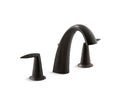 KOHLER K-T45117-4-2BZ Alteo Deck-Mount Bath Faucet Trim With Diverter In Oil-Rubbed Bronze