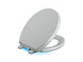 KOHLER K-75793-95 Reveal Nightlight Quiet-Close Round-front toilet seat