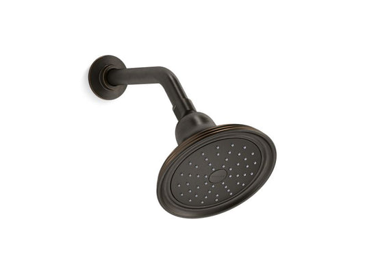 KOHLER K-45413-G-2BZ Oil-Rubbed Bronze Devonshire 1.75 gpm single-function showerhead with Katalyst air-induction technology
