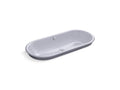KOHLER K-20213-LG-GRL Iron Plains Capsule Drop-in/undermount vessel bathroom sink with Lavender Grey painted underside