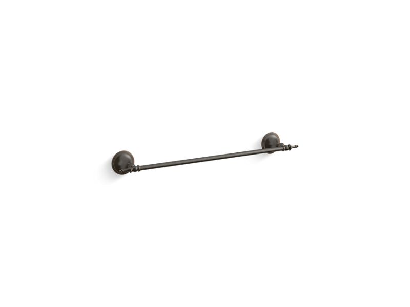 KOHLER K-26523-2BZ Decorative 18" towel bar