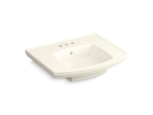 KOHLER K-24051-4-96 Kelston Pedestal bathroom sink with 4" centerset faucet holes