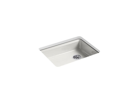 KOHLER K-5479-5U-FF Sea Salt Riverby 25" undermount single-bowl kitchen sink