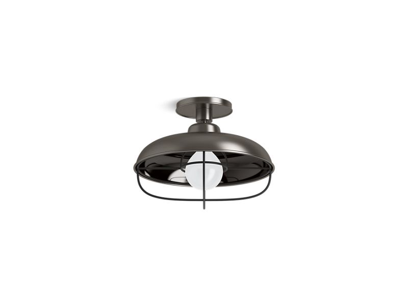 KOHLER K-23670-FM01-VNL Modern Farm 12" Flush-Mount In Valiant Nickel