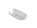 KOHLER K-5716-VB-0 Underscore 65-1/2" X 35-3/4" Drop-In Vibracoustic Bath In White