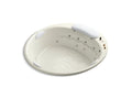 KOHLER K-1397-H3-96 RiverBath 75" x 75" drop-in whirlpool with heater without jet trim