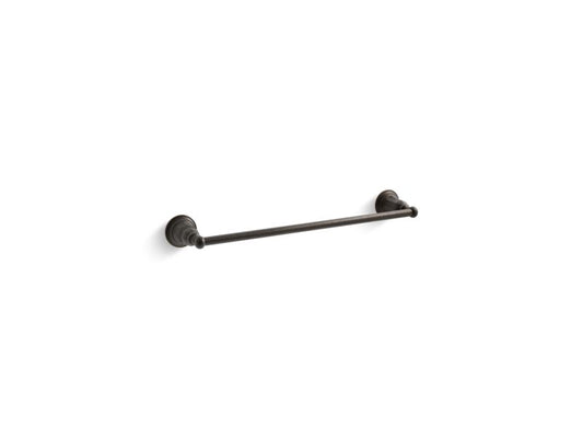 KOHLER K-13500-2BZ Oil-Rubbed Bronze Kelston 18" towel bar