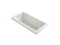 KOHLER K-1822-VB-NY Underscore 66" X 32" Drop-In Vibracoustic Bath In Dune