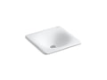 KOHLER K-2827-0 Iron/Tones 16-3/8" x 15-5/8" x 5-3/4" Drop-in/undermount bathroom sink