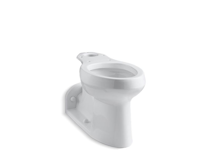 KOHLER K-4305-L-0 Barrington Elongated Toilet Bowl In White