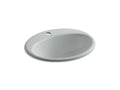 KOHLER K-2905-1-95 Farmington Drop-in bathroom sink with single faucet hole