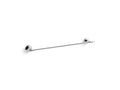 KOHLER K-26524-CP Decorative 24" towel bar