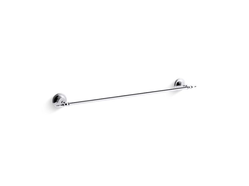 KOHLER K-26524-CP Decorative 24" towel bar