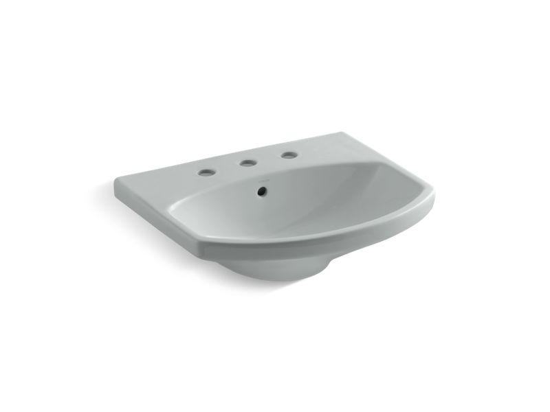 KOHLER K-2363-8-95 Cimarron Bathroom sink with 8" widespread faucet holes