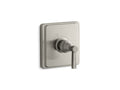 KOHLER K-TS13135-4B-BN Pinstripe Rite-Temp(R) valve trim with lever handle