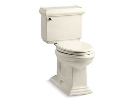 KOHLER K-3816-47 Memoirs Classic Comfort Height Two-piece elongated 1.28 gpf chair height toilet