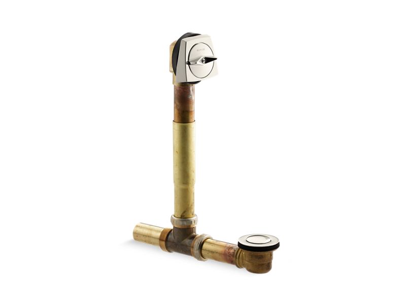KOHLER Clearflo K-7160-AF-SN Vibrant Polished Nickel 1-1/2" adjustable pop-up drain