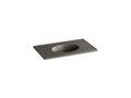 KOHLER Ceramic/Impressions K-2798-1-G86 Cashmere Impressions 37" Vitreous china vanity top with integrated oval sink