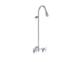 KOHLER K-7254-CP Polished Chrome Industrial exposed shower with reversible yoke