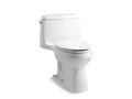 KOHLER K-3811-0 Santa Rosa One-Piece Compact Elongated Toilet, 1.6 Gpf In White