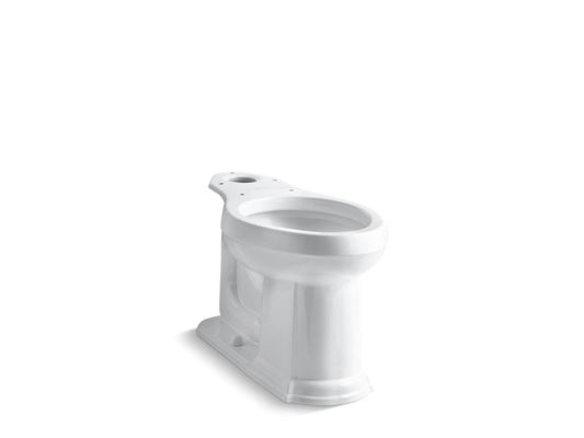 KOHLER K-4397-0 White Devonshire Elongated chair height toilet bowl