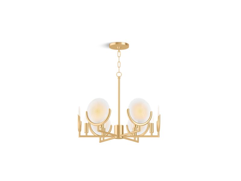 KOHLER K-29381-CH06M-2GL Brushed Moderne Brass 0