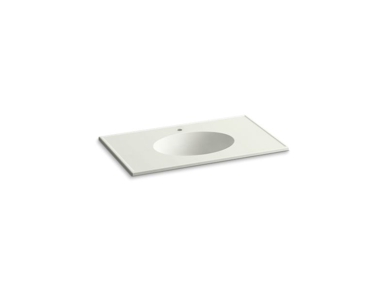 KOHLER Ceramic/Impressions K-2798-1-G82 Dune Impressions 37" Vitreous china vanity top with integrated oval sink